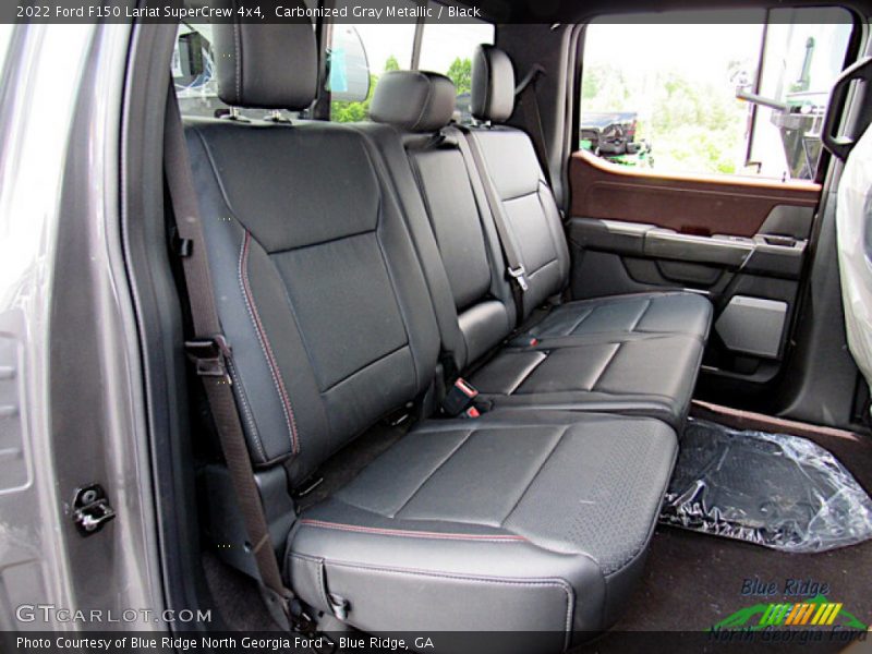 Carbonized Gray Metallic / Black 2022 Ford F150 Lariat SuperCrew 4x4