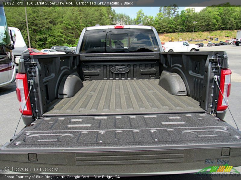 Carbonized Gray Metallic / Black 2022 Ford F150 Lariat SuperCrew 4x4