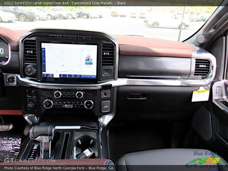 Carbonized Gray Metallic / Black 2022 Ford F150 Lariat SuperCrew 4x4