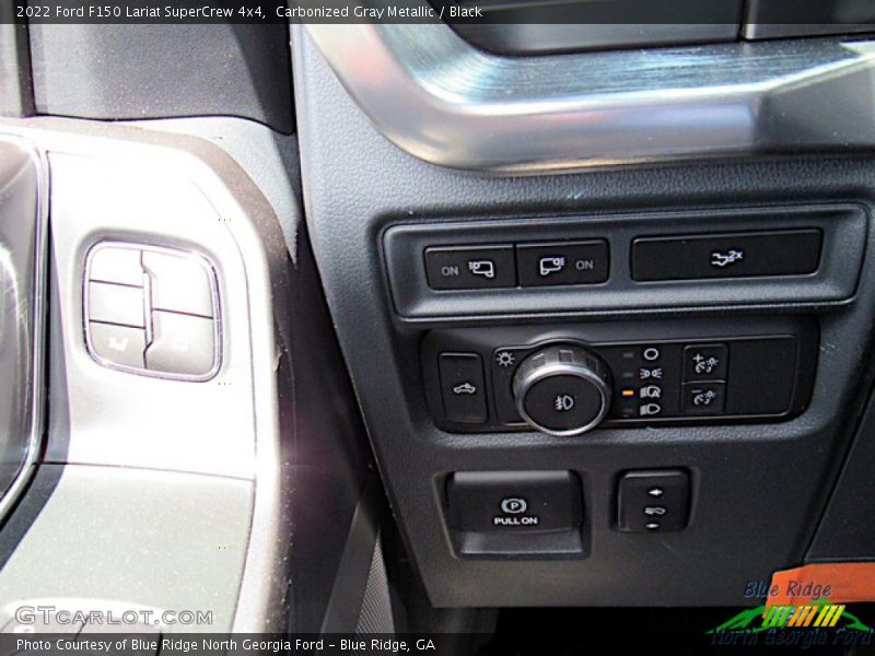 Carbonized Gray Metallic / Black 2022 Ford F150 Lariat SuperCrew 4x4