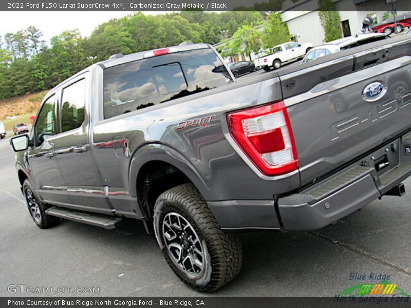 Carbonized Gray Metallic / Black 2022 Ford F150 Lariat SuperCrew 4x4