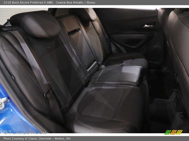 Coastal Blue Metallic / Ebony 2018 Buick Encore Preferred II AWD