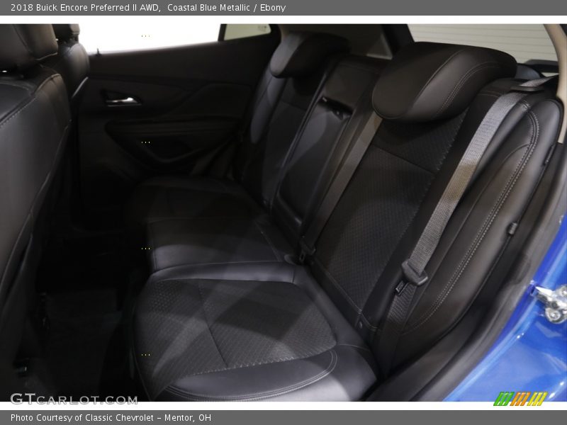 Coastal Blue Metallic / Ebony 2018 Buick Encore Preferred II AWD