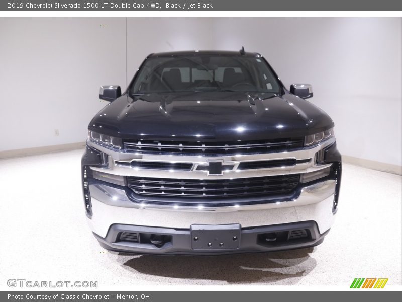 Black / Jet Black 2019 Chevrolet Silverado 1500 LT Double Cab 4WD