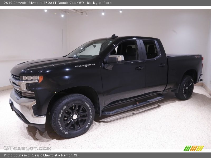 Black / Jet Black 2019 Chevrolet Silverado 1500 LT Double Cab 4WD