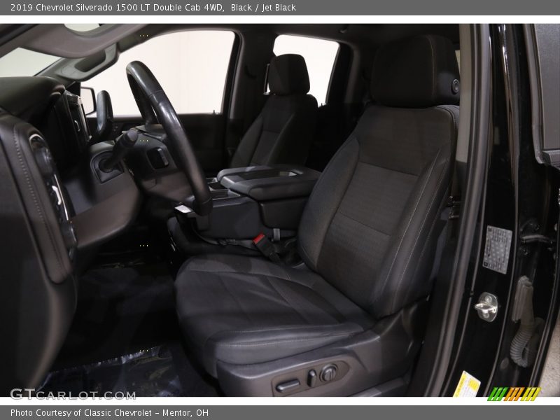 Black / Jet Black 2019 Chevrolet Silverado 1500 LT Double Cab 4WD