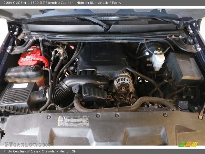  2009 Sierra 1500 SLE Extended Cab 4x4 Engine - 5.3 Liter OHV 16-Valve Vortec V8