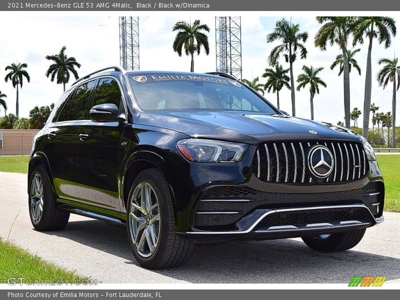 Black / Black w/Dinamica 2021 Mercedes-Benz GLE 53 AMG 4Matic