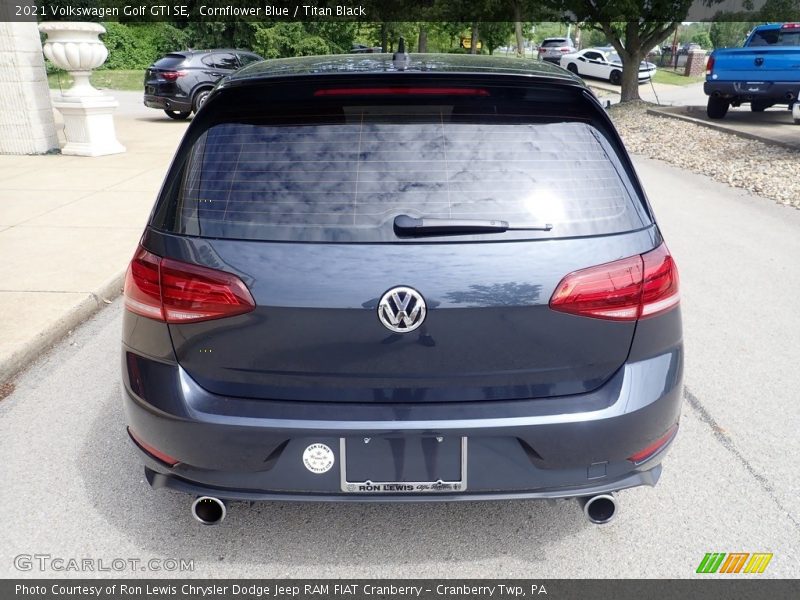 Cornflower Blue / Titan Black 2021 Volkswagen Golf GTI SE