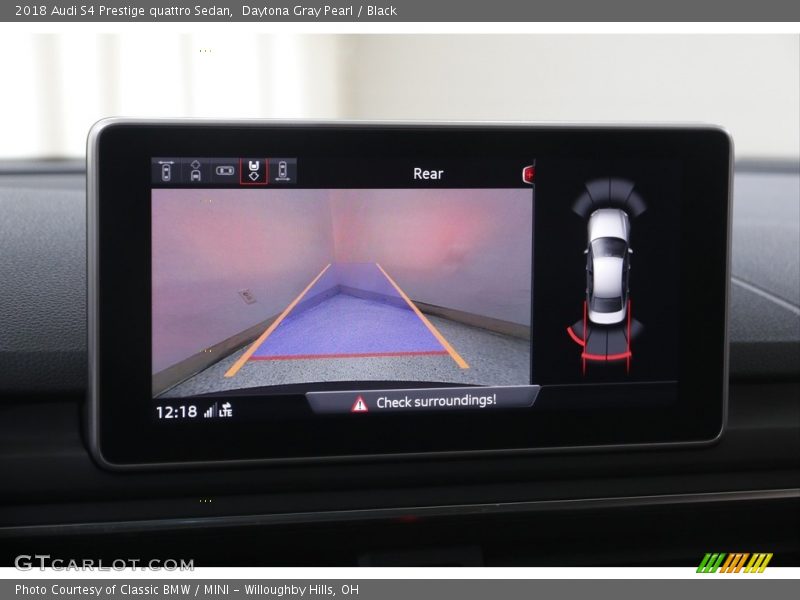 Daytona Gray Pearl / Black 2018 Audi S4 Prestige quattro Sedan