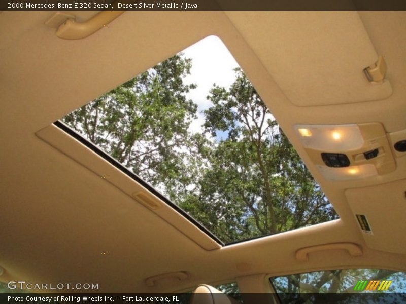 Desert Silver Metallic / Java 2000 Mercedes-Benz E 320 Sedan
