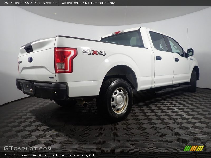 Oxford White / Medium Earth Gray 2016 Ford F150 XL SuperCrew 4x4