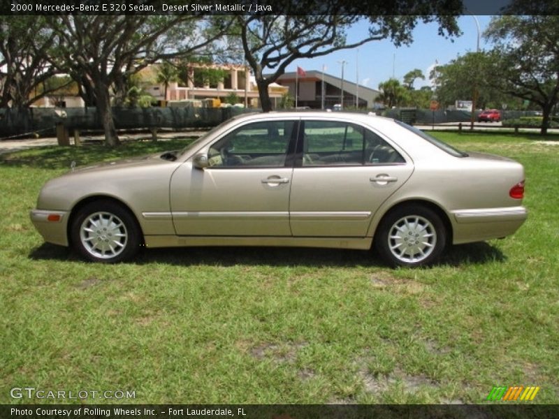 Desert Silver Metallic / Java 2000 Mercedes-Benz E 320 Sedan