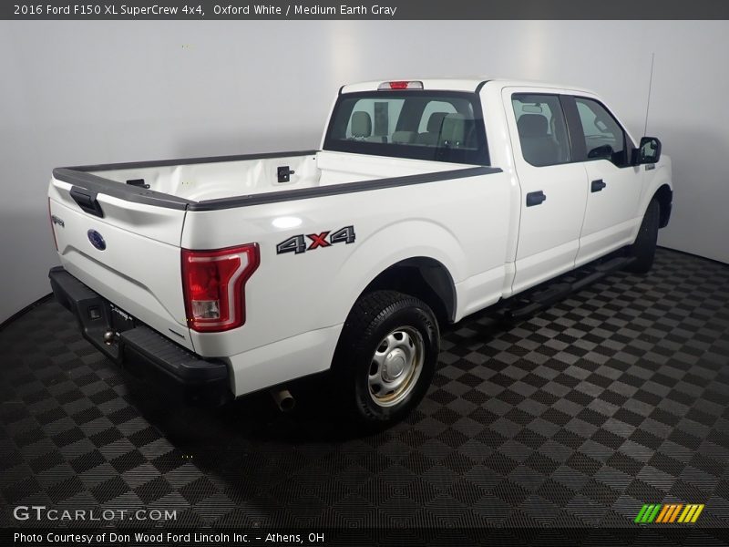 Oxford White / Medium Earth Gray 2016 Ford F150 XL SuperCrew 4x4