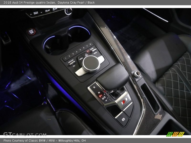 Daytona Gray Pearl / Black 2018 Audi S4 Prestige quattro Sedan