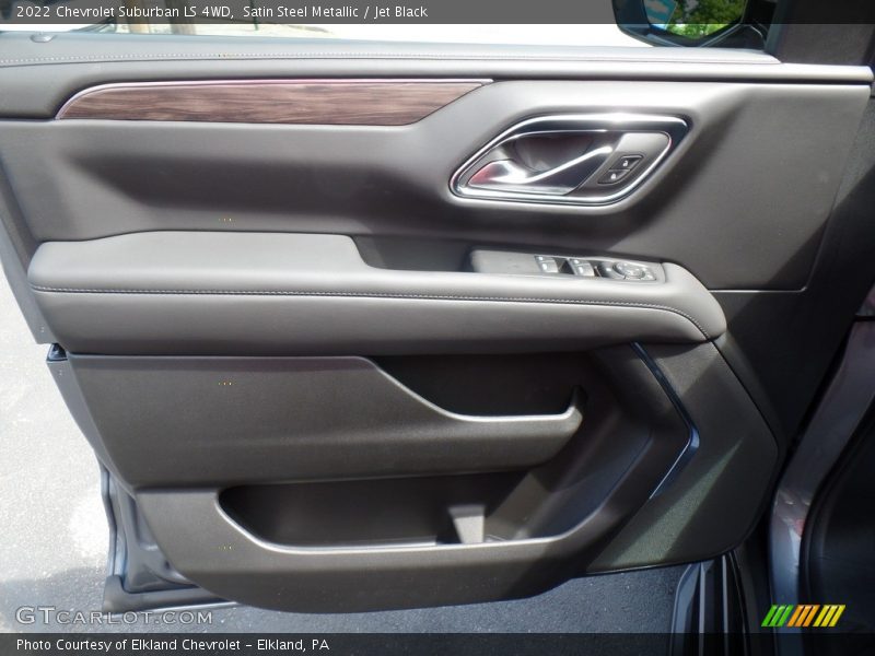 Satin Steel Metallic / Jet Black 2022 Chevrolet Suburban LS 4WD