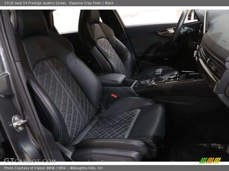 Daytona Gray Pearl / Black 2018 Audi S4 Prestige quattro Sedan