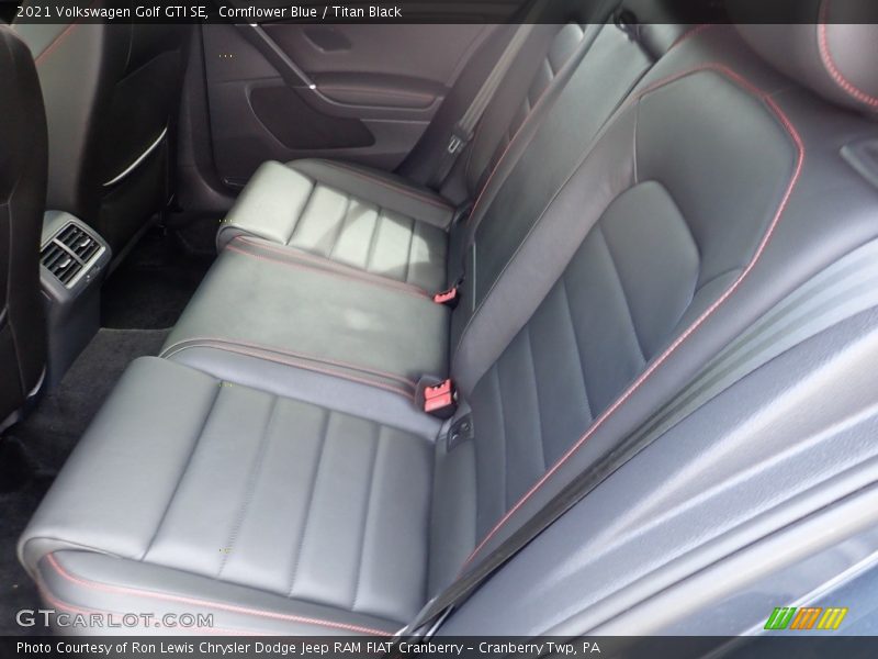 Rear Seat of 2021 Golf GTI SE