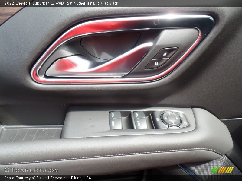 Satin Steel Metallic / Jet Black 2022 Chevrolet Suburban LS 4WD