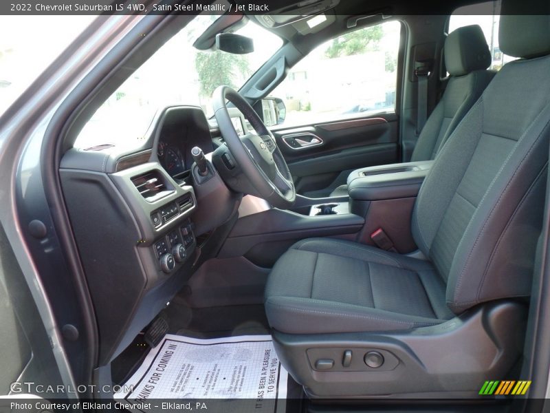 Satin Steel Metallic / Jet Black 2022 Chevrolet Suburban LS 4WD