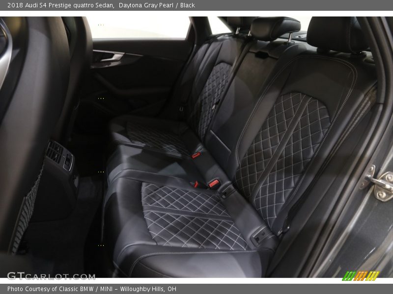 Daytona Gray Pearl / Black 2018 Audi S4 Prestige quattro Sedan