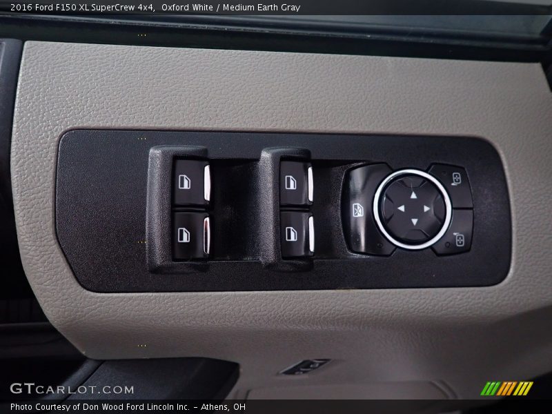 Oxford White / Medium Earth Gray 2016 Ford F150 XL SuperCrew 4x4