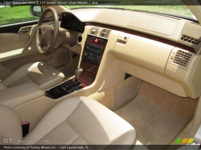 Desert Silver Metallic / Java 2000 Mercedes-Benz E 320 Sedan