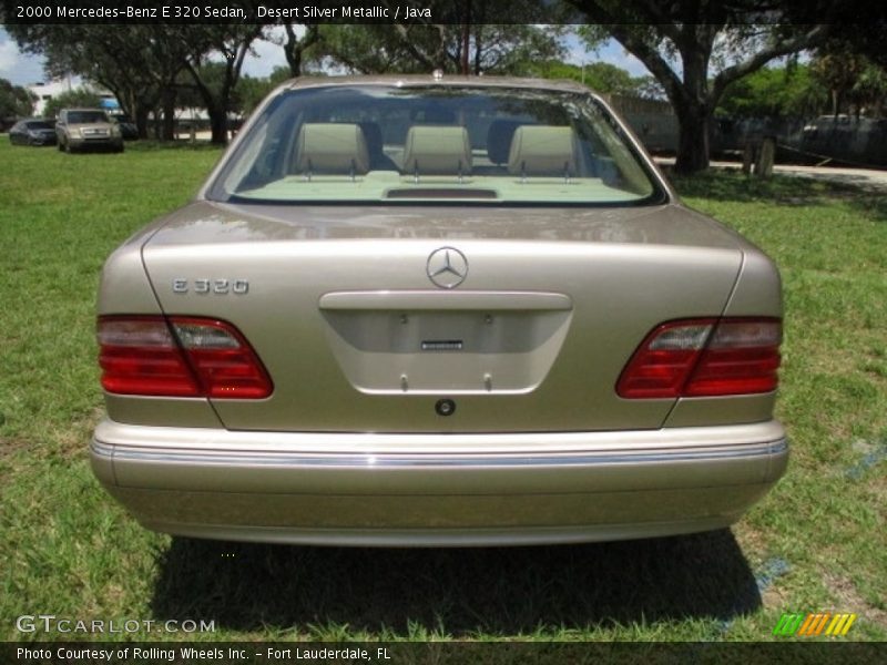 Desert Silver Metallic / Java 2000 Mercedes-Benz E 320 Sedan
