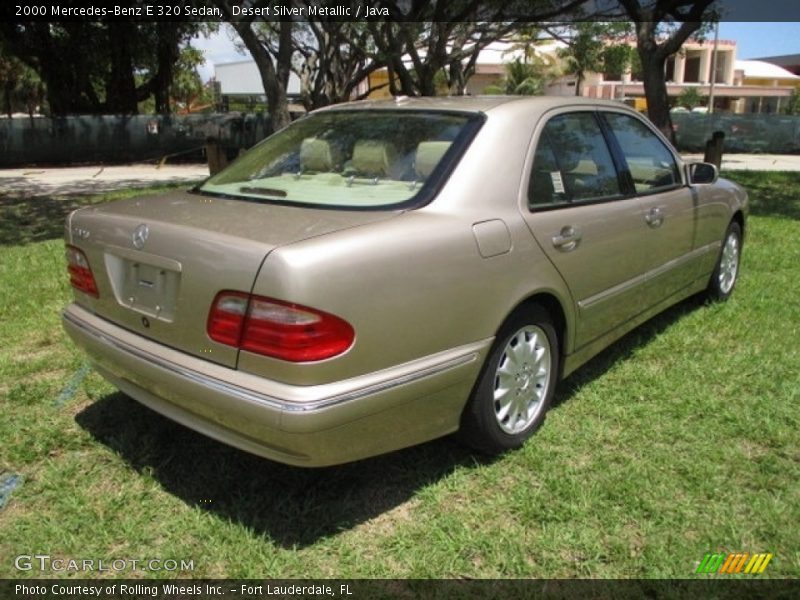 Desert Silver Metallic / Java 2000 Mercedes-Benz E 320 Sedan