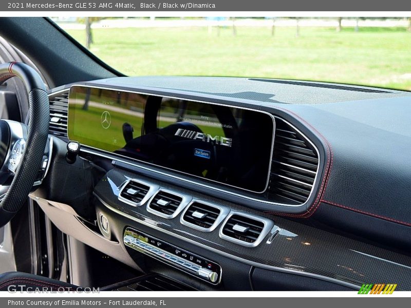 Dashboard of 2021 GLE 53 AMG 4Matic