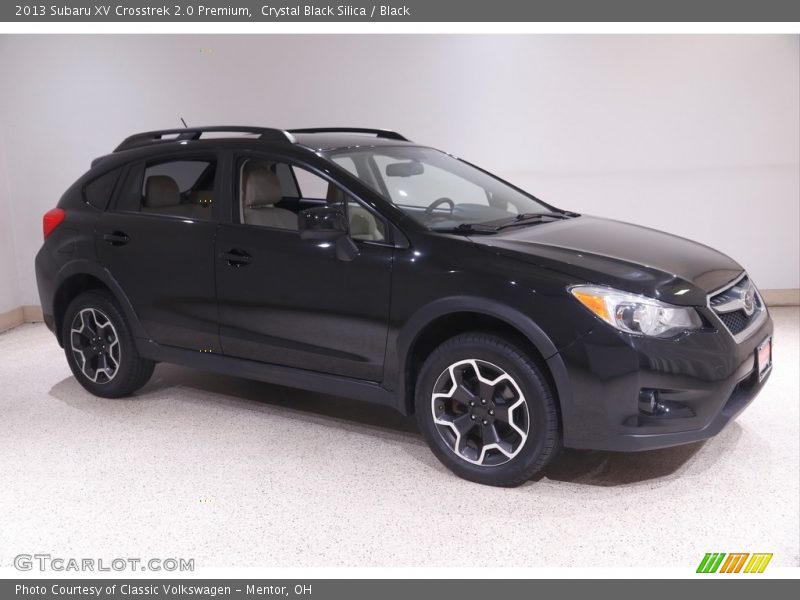 Crystal Black Silica / Black 2013 Subaru XV Crosstrek 2.0 Premium