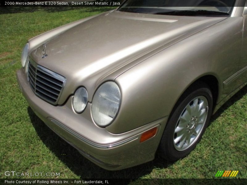 Desert Silver Metallic / Java 2000 Mercedes-Benz E 320 Sedan