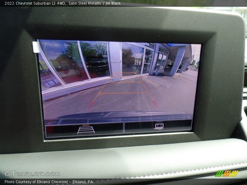Satin Steel Metallic / Jet Black 2022 Chevrolet Suburban LS 4WD