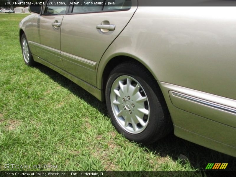 Desert Silver Metallic / Java 2000 Mercedes-Benz E 320 Sedan