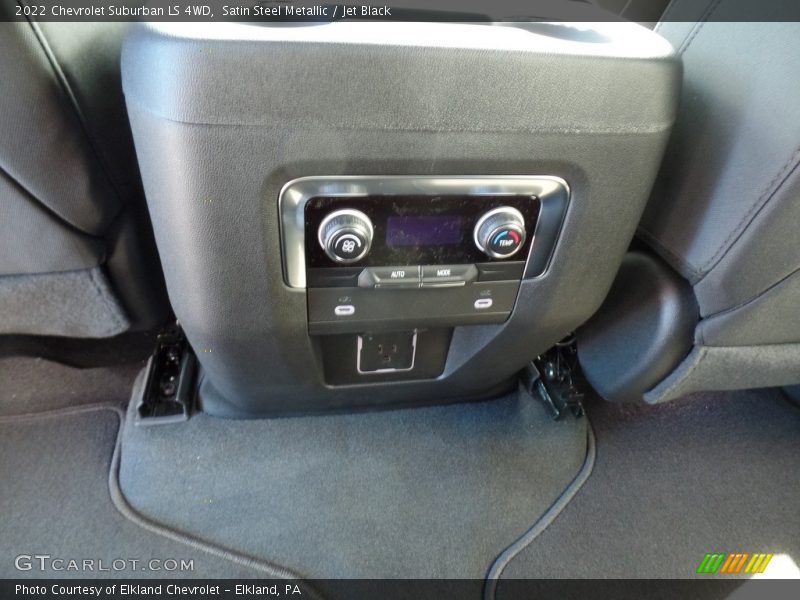 Satin Steel Metallic / Jet Black 2022 Chevrolet Suburban LS 4WD
