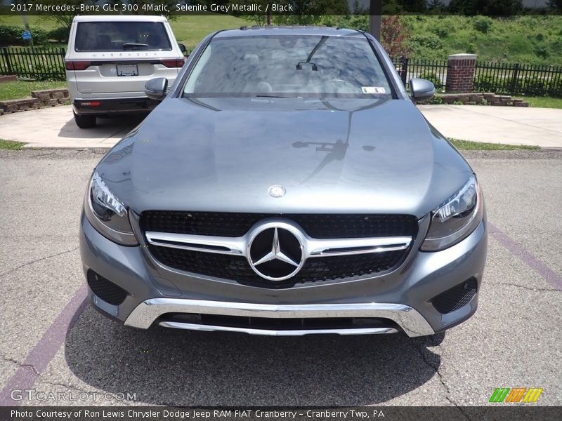 Selenite Grey Metallic / Black 2017 Mercedes-Benz GLC 300 4Matic