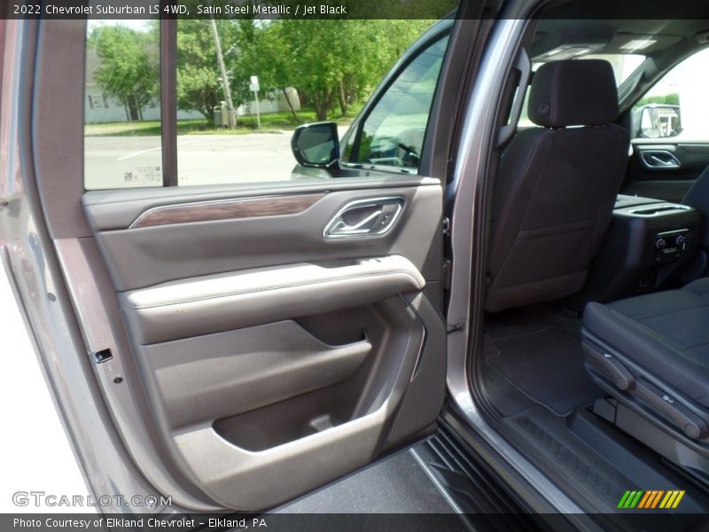 Satin Steel Metallic / Jet Black 2022 Chevrolet Suburban LS 4WD