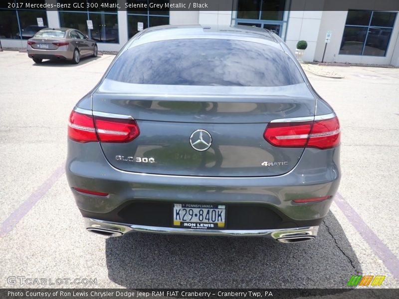 Selenite Grey Metallic / Black 2017 Mercedes-Benz GLC 300 4Matic