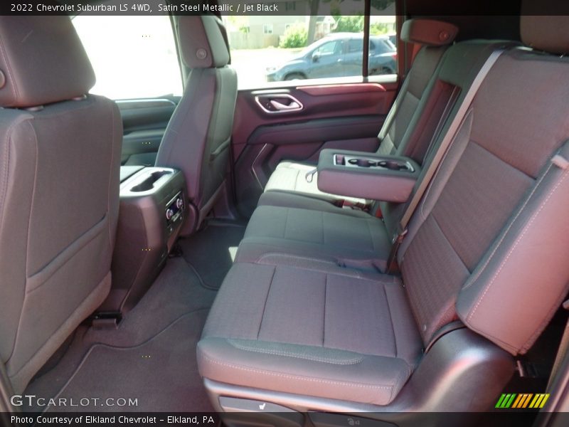 Satin Steel Metallic / Jet Black 2022 Chevrolet Suburban LS 4WD