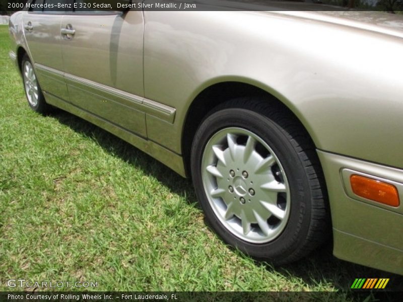 Desert Silver Metallic / Java 2000 Mercedes-Benz E 320 Sedan