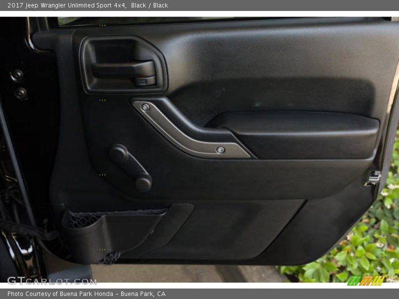 Black / Black 2017 Jeep Wrangler Unlimited Sport 4x4