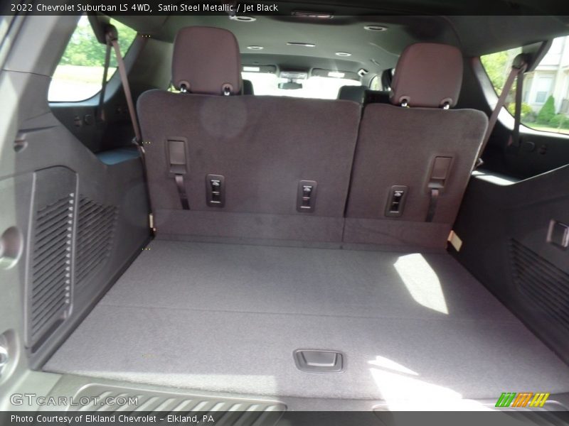 Satin Steel Metallic / Jet Black 2022 Chevrolet Suburban LS 4WD