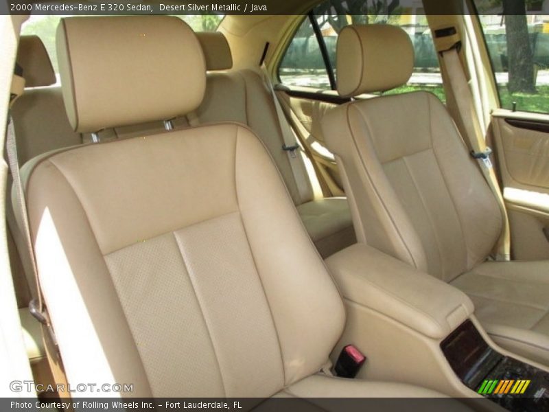 Desert Silver Metallic / Java 2000 Mercedes-Benz E 320 Sedan