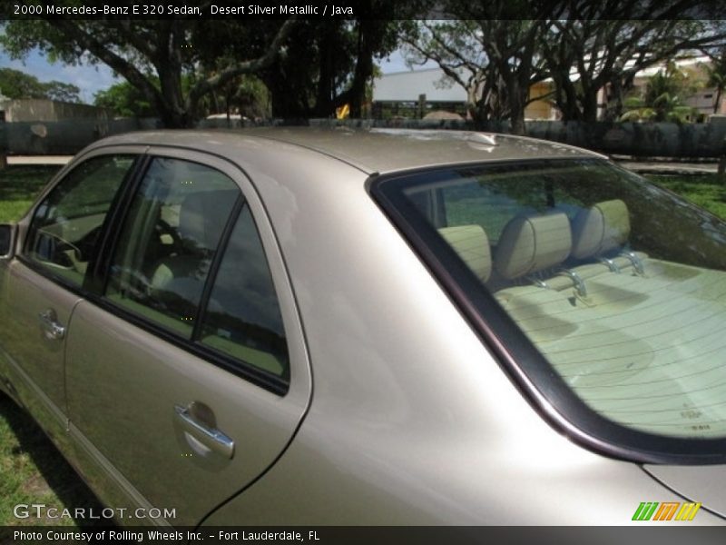 Desert Silver Metallic / Java 2000 Mercedes-Benz E 320 Sedan