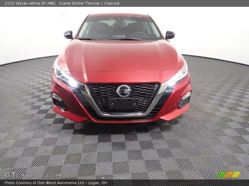 Scarlet Ember Tintcoat / Charcoal 2020 Nissan Altima SR AWD