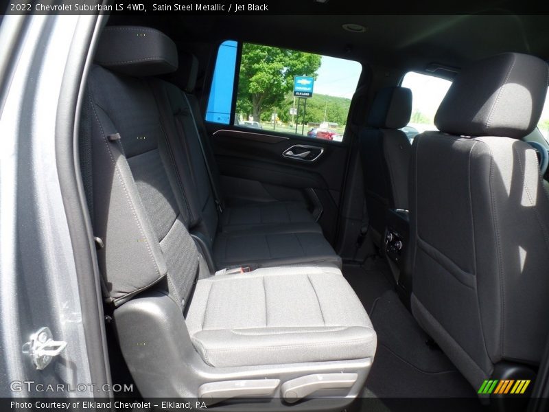 Satin Steel Metallic / Jet Black 2022 Chevrolet Suburban LS 4WD