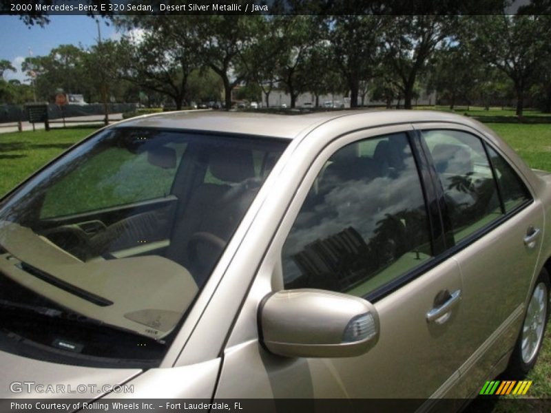 Desert Silver Metallic / Java 2000 Mercedes-Benz E 320 Sedan