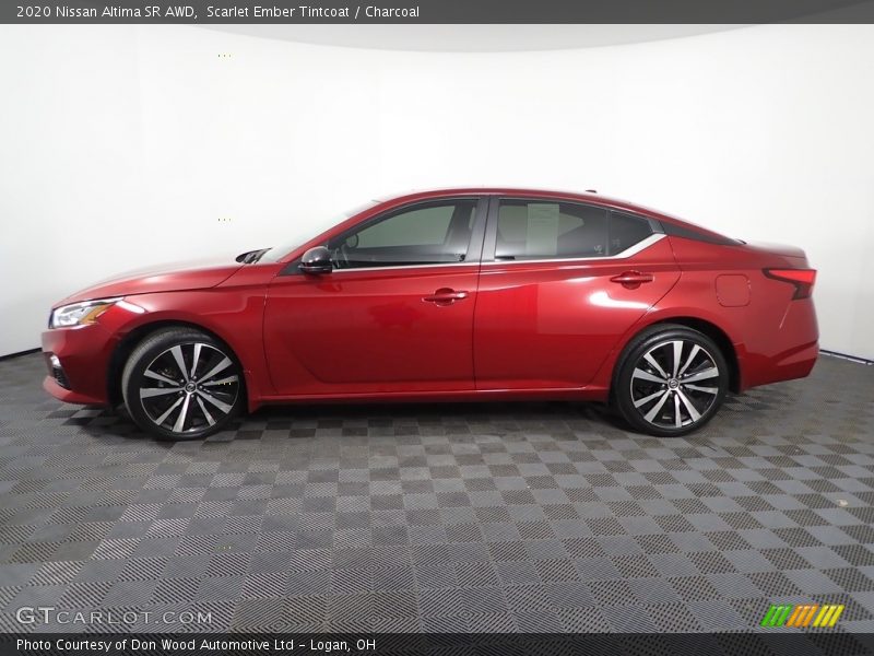 Scarlet Ember Tintcoat / Charcoal 2020 Nissan Altima SR AWD