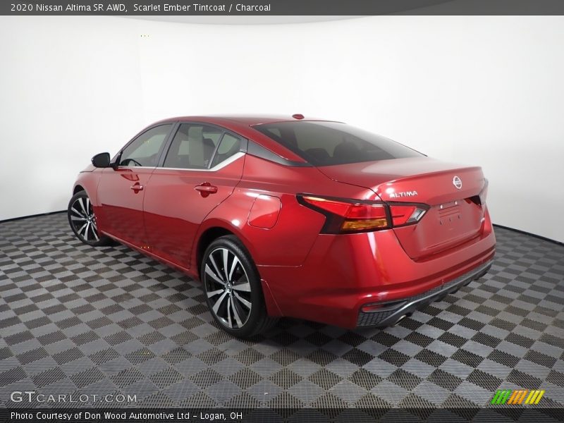 Scarlet Ember Tintcoat / Charcoal 2020 Nissan Altima SR AWD