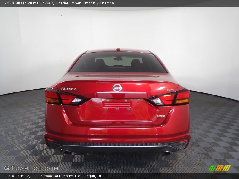 Scarlet Ember Tintcoat / Charcoal 2020 Nissan Altima SR AWD